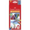 Моливи Замък Фабел Кастел Faber Castell 10 цвята + острилка